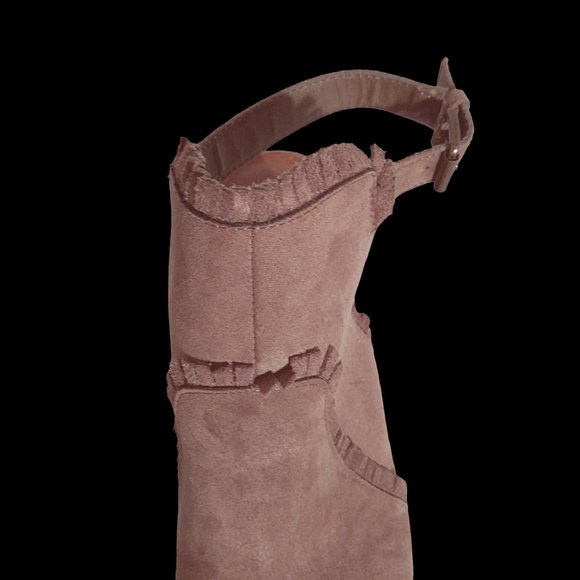 MIA Urban Open Toe Sling Back Block Heel Size 9.5,  Women's Shoes, Stacked Heel - Picture 9 of 12